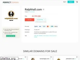 ralphhall.com