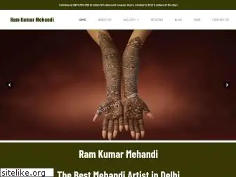 ramkumarmehandi.com