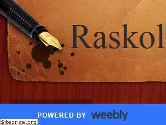 raskolnikovwrites.weebly.com