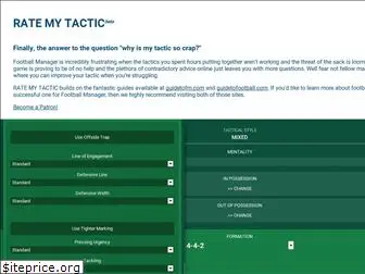 Top 6 Similar websites like ratemytactic.web.app and alternatives