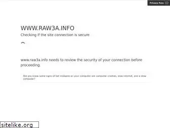 raw3a.info