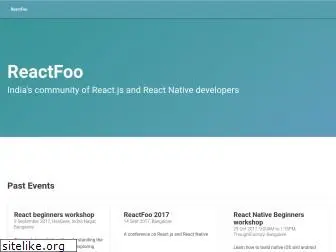 reactfoo.in