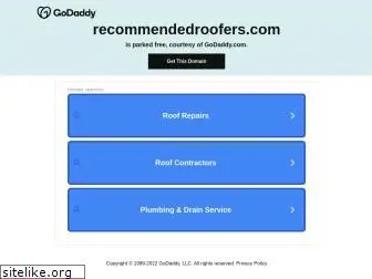 recommendedroofers.com