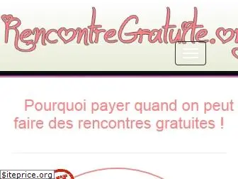 rencontregratuite.org