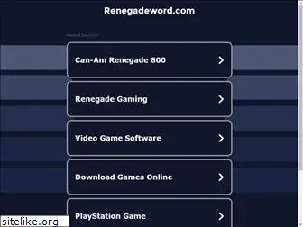 renegadeword.com