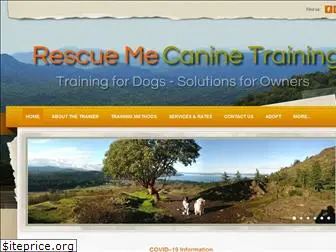 rescuemecanine.com