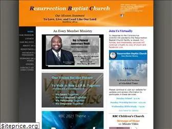 resurrectionbaptist.com