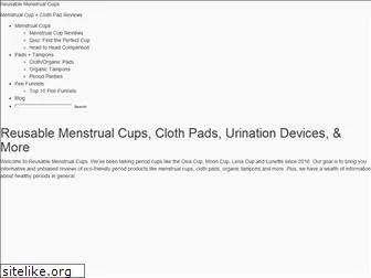 reusablemenstrualcup.com