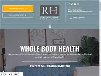 rhhealthinjury.com