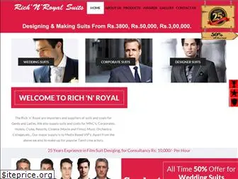 richnroyalsuits.com