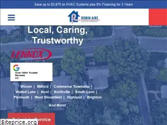 robinaireheating.com