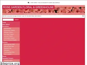 rosegardenfloralcarrington.com