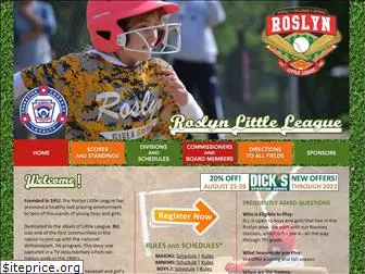 roslynlittleleague.org