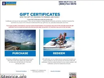 royalcaribbeancertificates.com