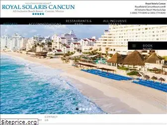 royalsolariscancunresort.com