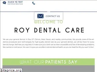 roydentalcare.com