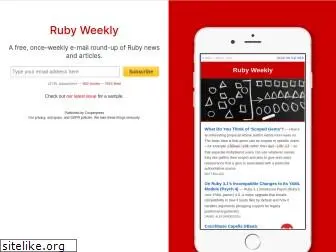 rubyweekly.com