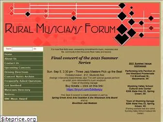 ruralmusiciansforum.org