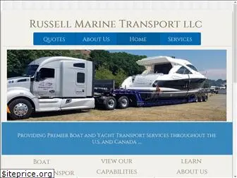 russellmarinetransport.com