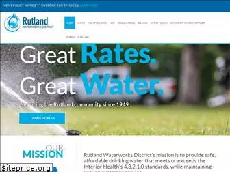 rutlandwaterworks.com