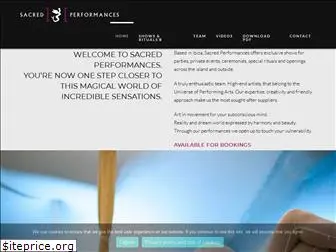 sacredperformances.com