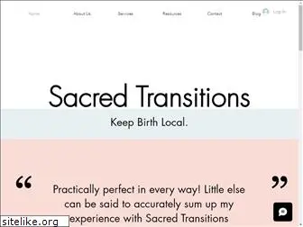 sacredtransitionsbirth.com