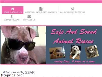 safeandsoundanimalrescue.com