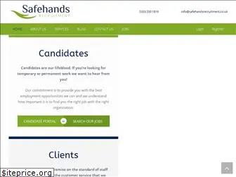 safehandsrecruitment.co.uk