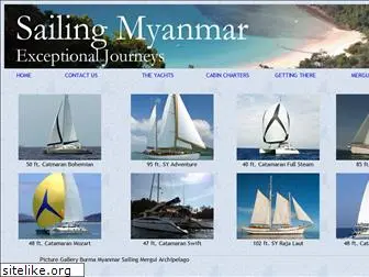 sailingcharterburma.com