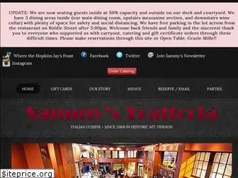 sammystrattoria.com