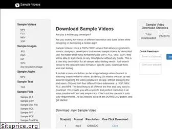 sample-videos.com