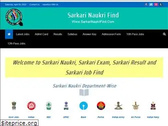 sarkarinaukrifind.com