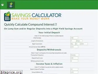 savingscalculator.org
