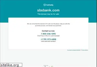 sbsbank.com