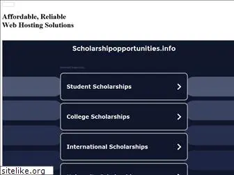 scholarshipopportunities.info
