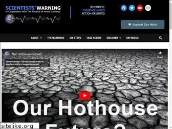 scientistswarning.org