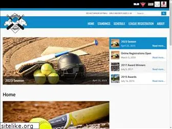 secheltminorsoftball.com