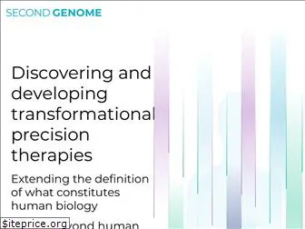 secondgenome.com