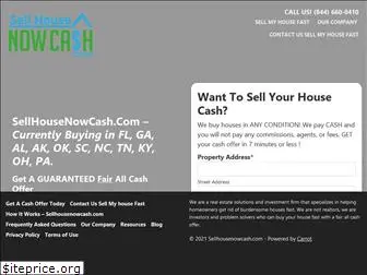 sellhousenowcash.com