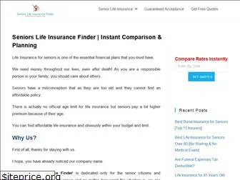 www.seniorslifeinsurancefinder.com