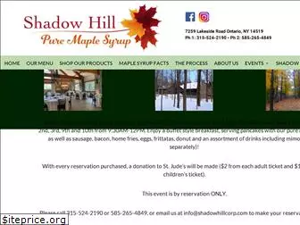 www.shadowhillmaplesyrup.com