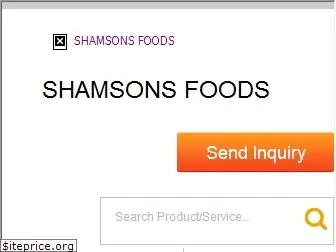 shamsonsfoods.com