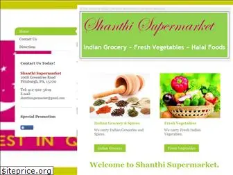 shanthisupermarket.com