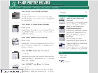 sharp-printerdrivers.com