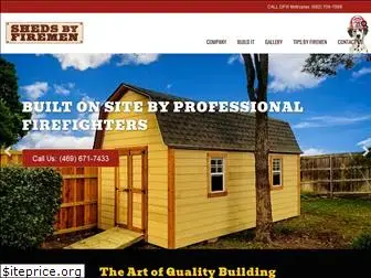 shedsbyfiremen.com