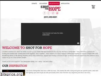 shotforhope.com