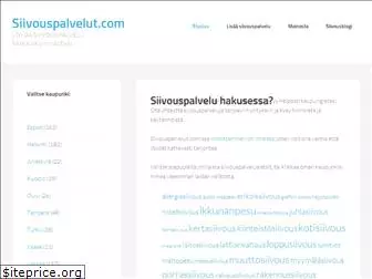 siivouspalvelut.com