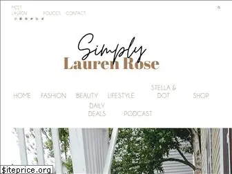 simplylaurenrose.com