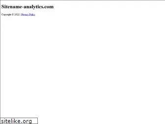 sitename-analytics.com