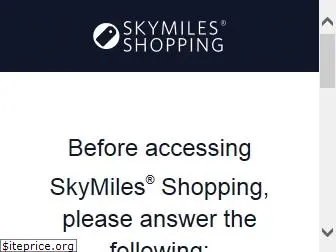 skymilesshopping.com